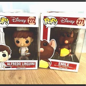 Alfredo Linguini and Emile (VAULTED) from Pixar’s “Rattatouille.”